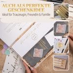 Mein kleines Hochzeitsbuch Hochzeitsplaner Wedding Planner Grau - Auch als perfekte Geschenkidee geeignet - ideal für Trauzeugin, Freundin und Familie