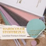 Mein kleines Hochzeitsbuch Hochzeitsplaner Wedding Planner Mint - Hardcover Stoffbezug - Luxuriöser Premium-Einband