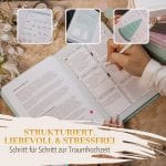 Mein kleines Hochzeitsbuch Hochzeitsplaner Wedding Planner Mint - Strukturiert, liebevoll und stressfrei - Schritt für Schritt zur Traumhochzeit