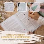 Mein kleines Hochzeitsbuch Hochzeitsplaner Wedding Planner Pink - Strukturiert, liebevoll und stressfrei - Schritt für Schritt zur Traumhochzeit