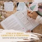 Mein kleines Hochzeitsbuch Hochzeitsplaner Wedding Planner Weiß - Strukturiert, liebevoll und stressfrei - Schritt für Schritt zur Traumhochzeit